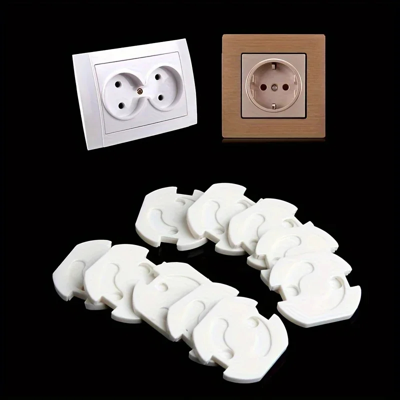 Outlet Cover Baby - Baby-Sicherheits-Steckdosenabdeckungen 10 Stück Elektrische Kunststoff-Steckdosenschutz Kindersichere