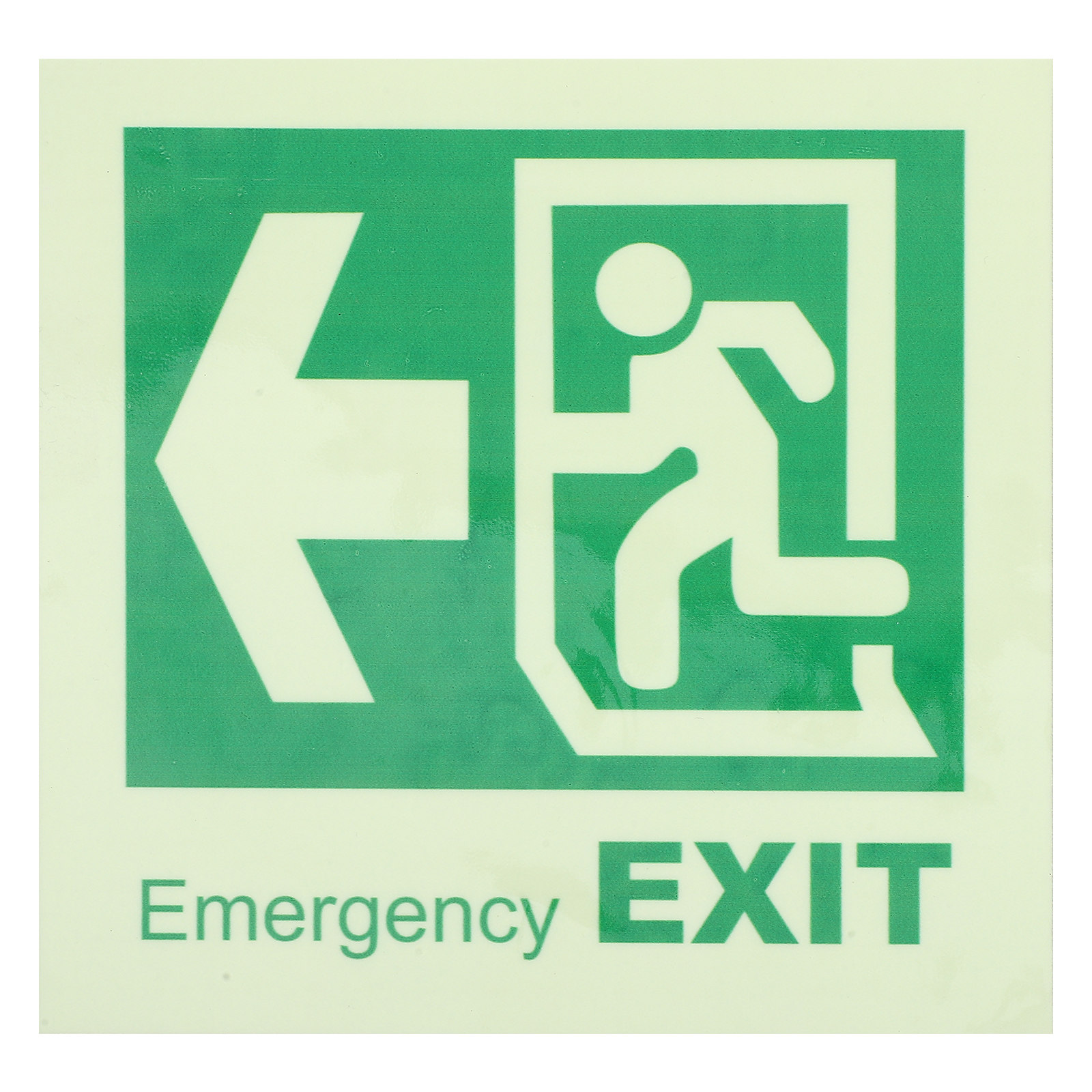 Selbstklebendes Leuchtendes No – Emergency Exit Sign Bewertung und Preis