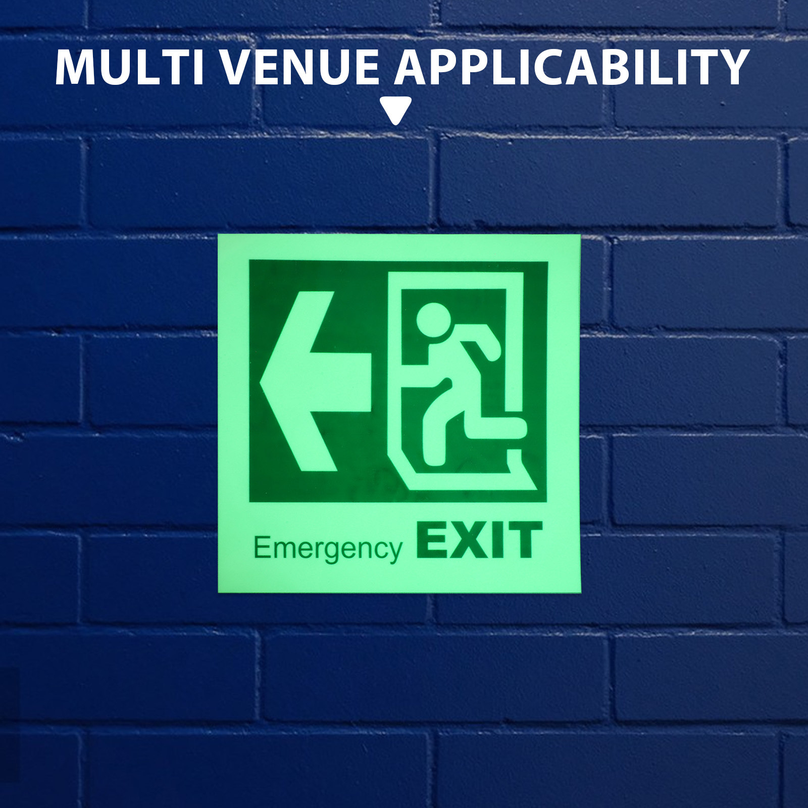 Selbstklebendes Leuchtendes No – Emergency Exit Sign Bewertung und Preis