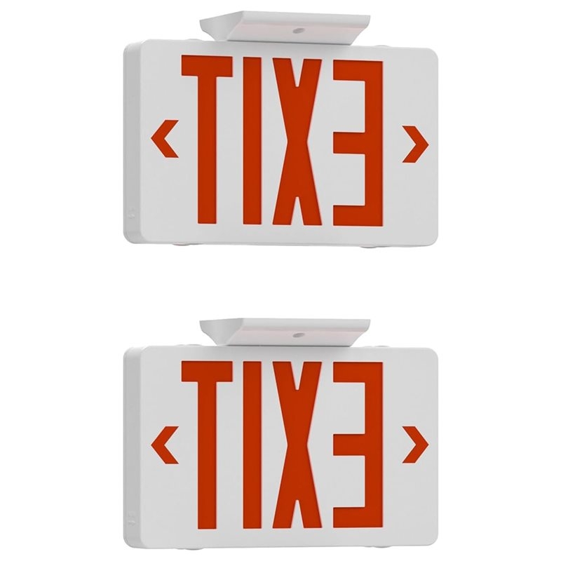ABKQ-UL-gelistetes LED-Notbele – Emergency Exit Sign Bewertung und Preis