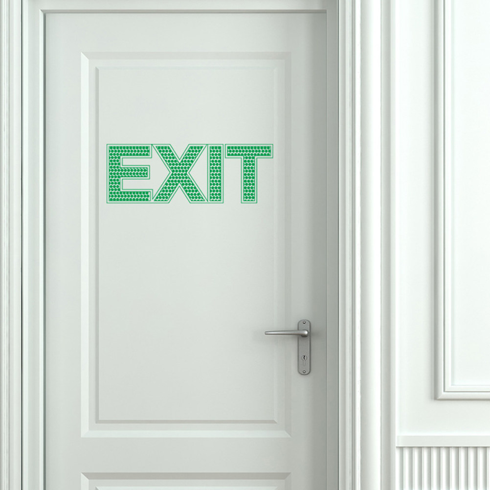 Notausgang-Wandaufkleber Leuch – Emergency Exit Sign Bewertung und Preis