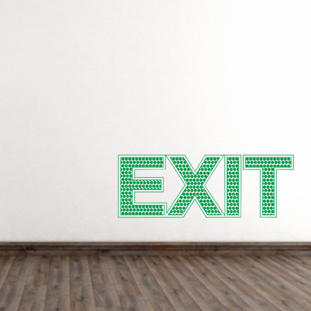 Leuchtender Notausgang-Wandauf – Emergency Exit Sign Bewertung und Preis